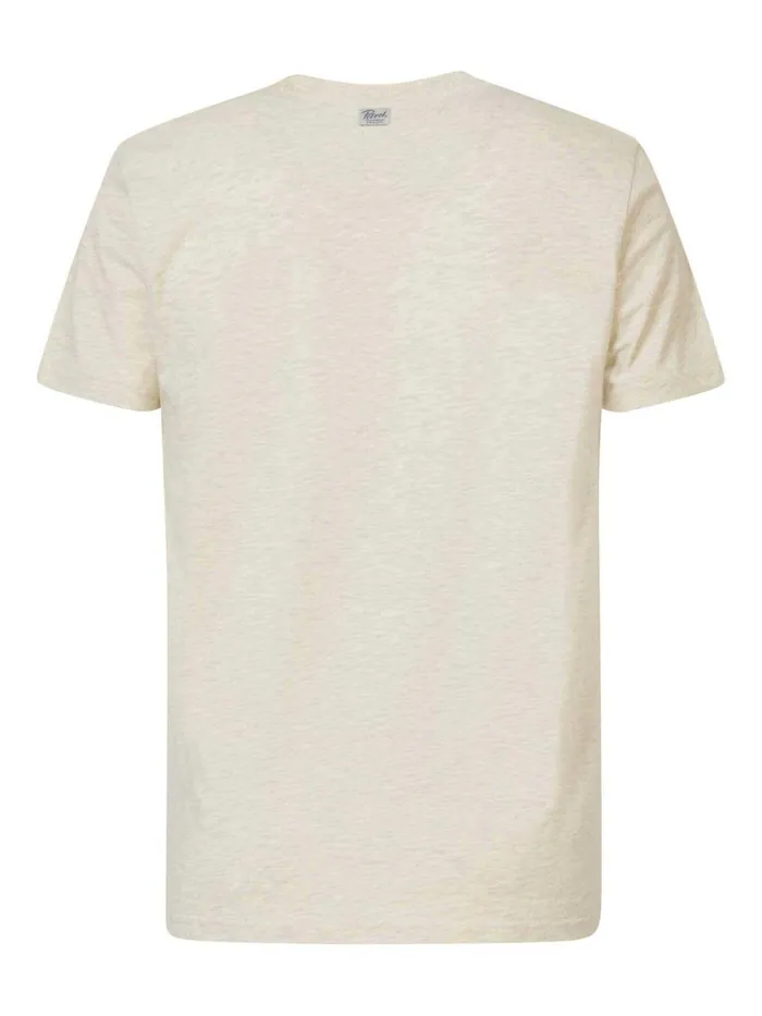 Men TShirts Petrol Industries Full Throttle TShirt Antique White Melee