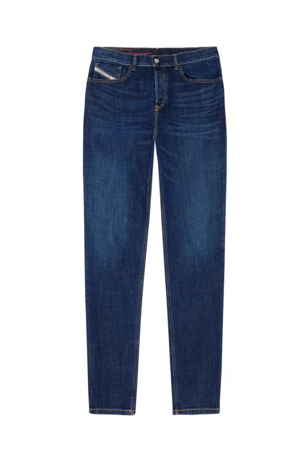 Men Tapered Jeans 2005 DFining 09b90 Dark Blue Diesel Tapered Men Tapered Jeans 2005 DFining 09b90 Dark Blue Diesel Tapered