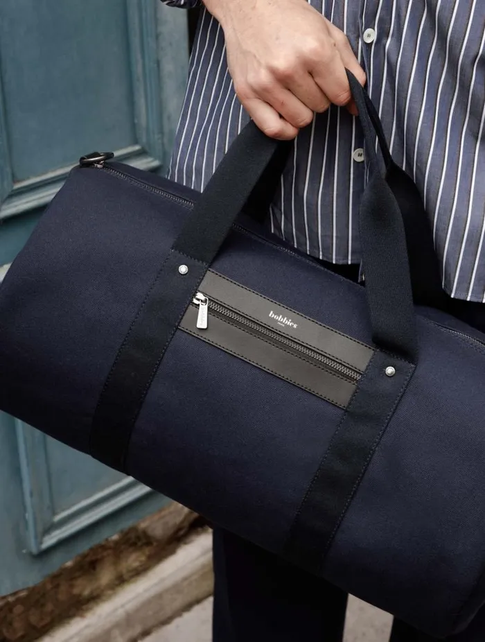 Men Travel Bags Bobbies Garnett Navy Blue Men Travel Bags Bobbies Garnett Navy Blue