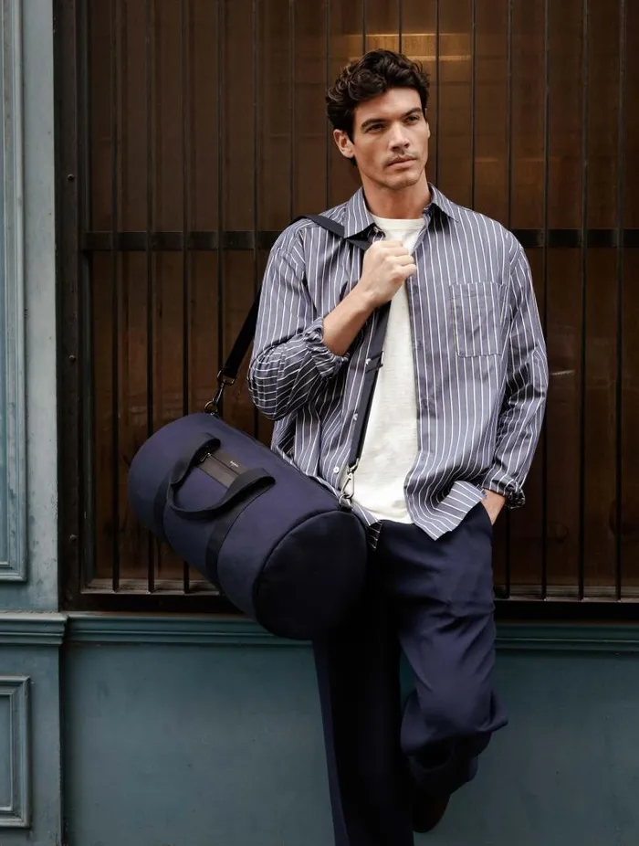 Men Travel Bags Bobbies Garnett Navy Blue Men Travel Bags Bobbies Garnett Navy Blue