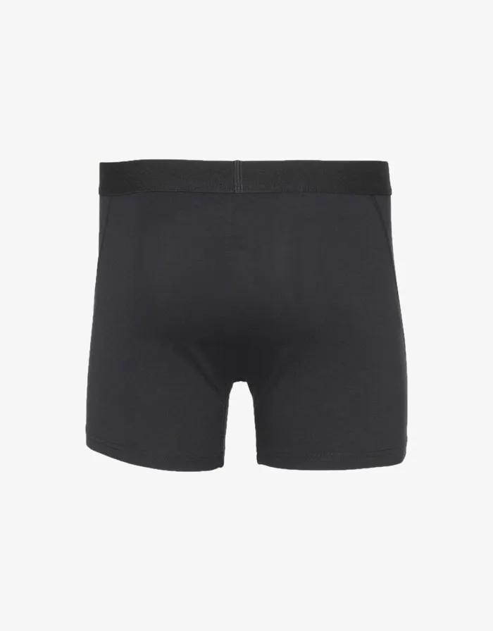 Men Underwear Colorful Standard Classic Organic Boxer Briefs Deep Black