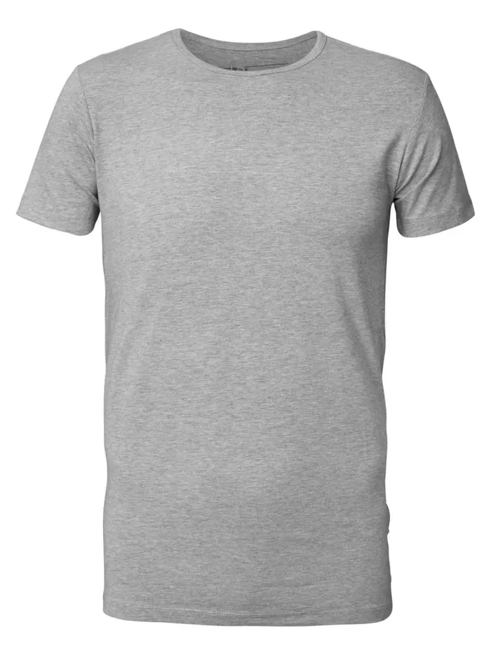 Men Underwear Petrol Industries Basic Crew Neck TShirt Light Grey Melee