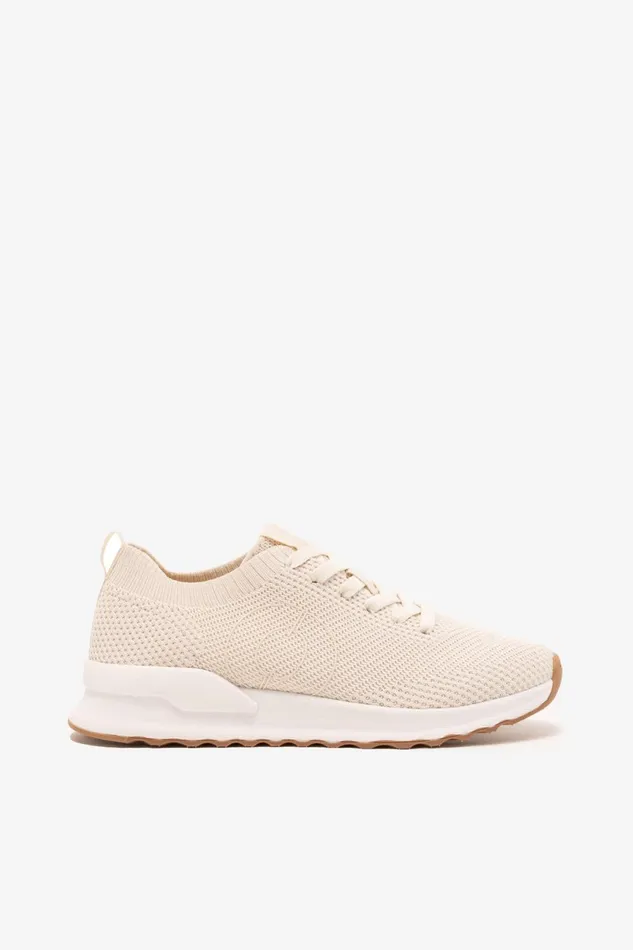 Men White Conde Knitted Trainers Ecoalf Sneakers
