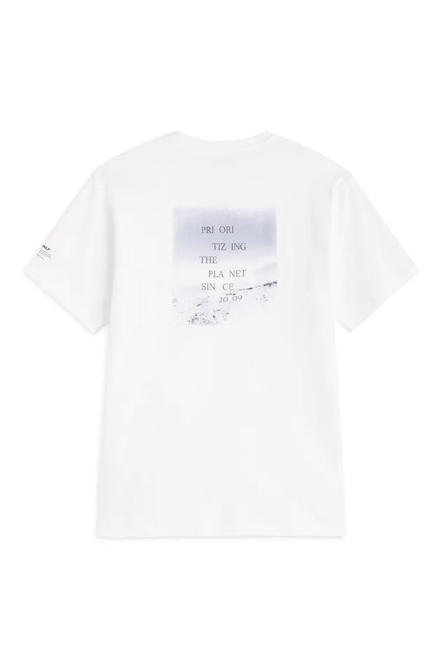 Men White Tomi TShirt Ecoalf TShirts