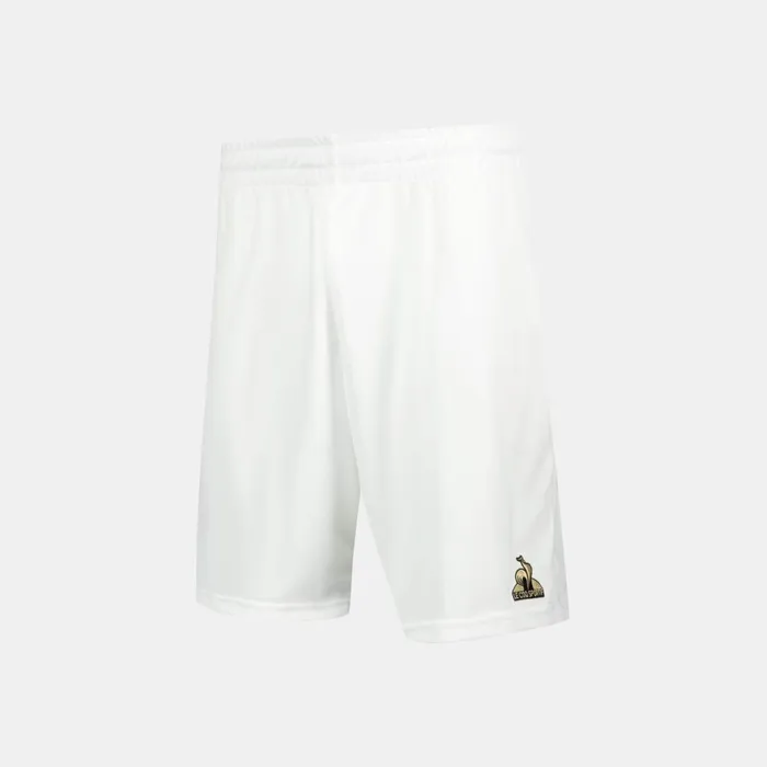 MenWomen Le Coq Sportif Shorts OGC Nice 8211 Match Outfit Shorts New Optical White