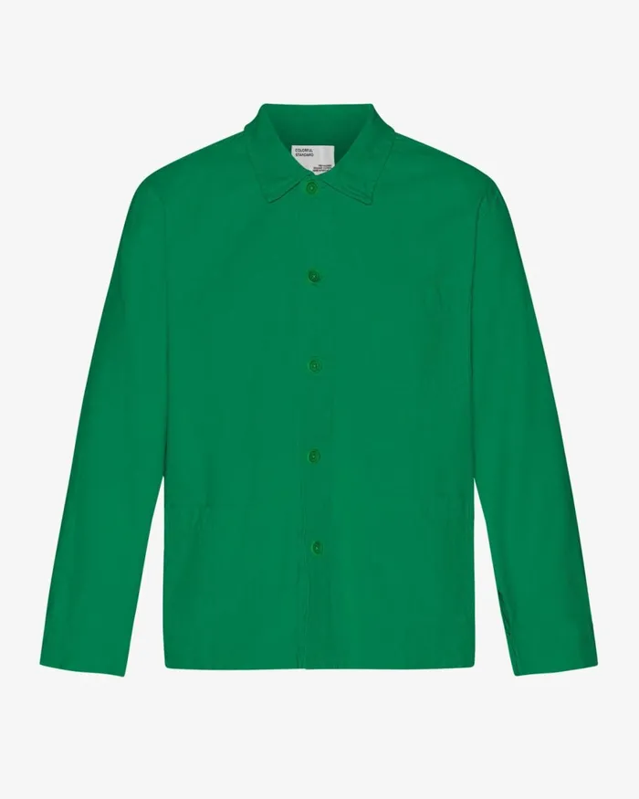 Men Workwear Jackets Colorful Standard Organic Workwear Jacket Kelly Green