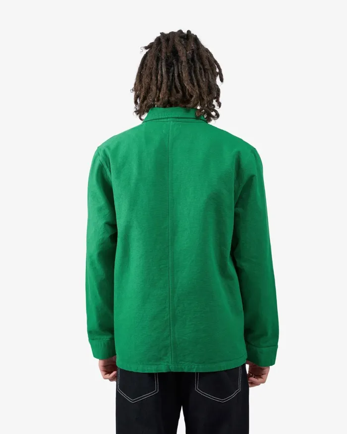 Men Workwear Jackets Colorful Standard Organic Workwear Jacket Kelly Green
