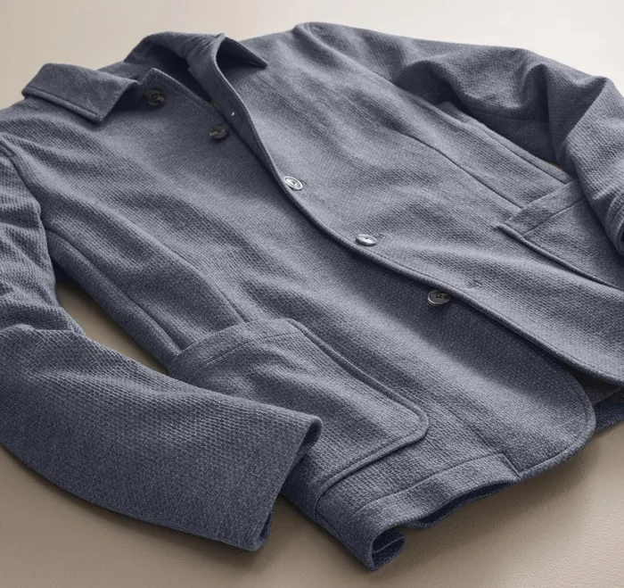 Men Xc Flex Knit FullButton Blazer Blue JohnstonandMurphy Blazers Men Xc Flex Knit FullButton Blazer Blue JohnstonandMurphy Blazers