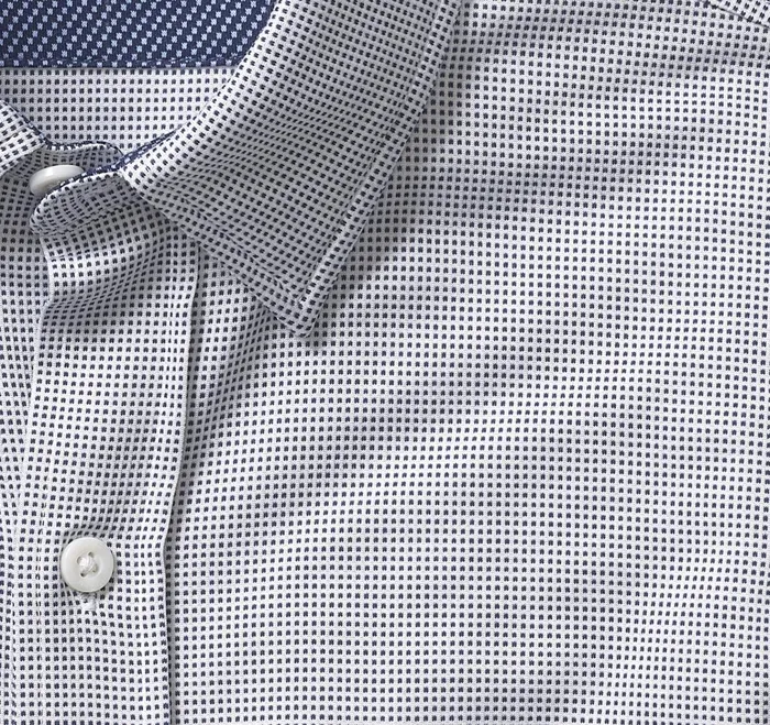 Men Xc Flex Stretch LongSleeve Shirt Navy Micro Dot JohnstonandMurphy Shirts Men Xc Flex Stretch LongSleeve Shirt Navy Micro Dot JohnstonandMurphy Shirts