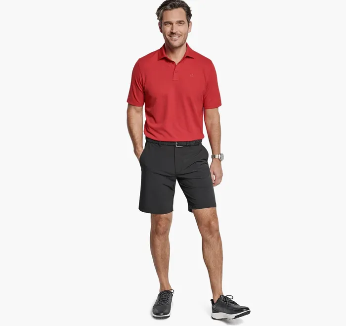 Men Xc4 Performance Solid Polo Cool Degree Red JohnstonandMurphy Polos and Tees Men Xc4 Performance Solid Polo Cool Degree Red JohnstonandMurphy Polos and Tees