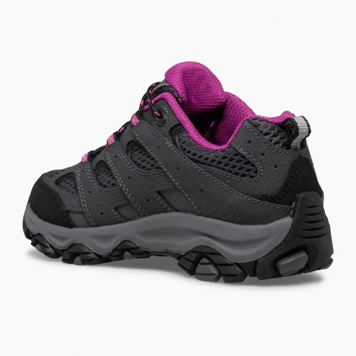 Merrell Boots Kids Big Moab 3 Low Lace Shoe Graniteberry