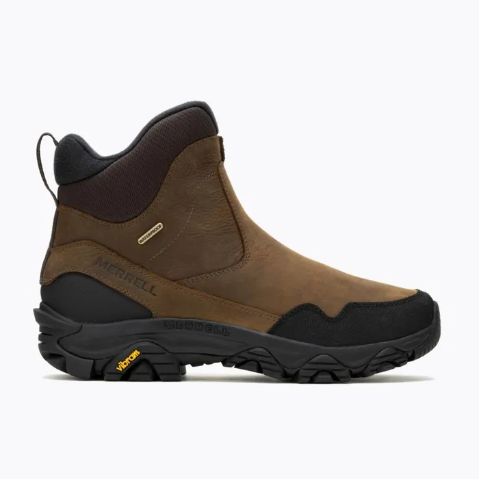 Merrell Boots Men Coldpack 3 Thermo Tall Zip Waterproof Wide Width Earth