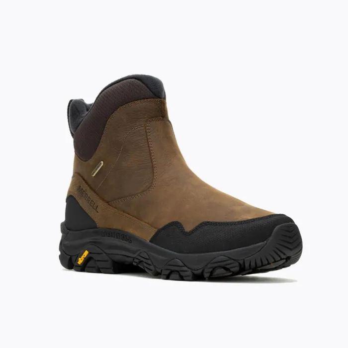 Merrell Boots Men Coldpack 3 Thermo Tall Zip Waterproof Wide Width Earth