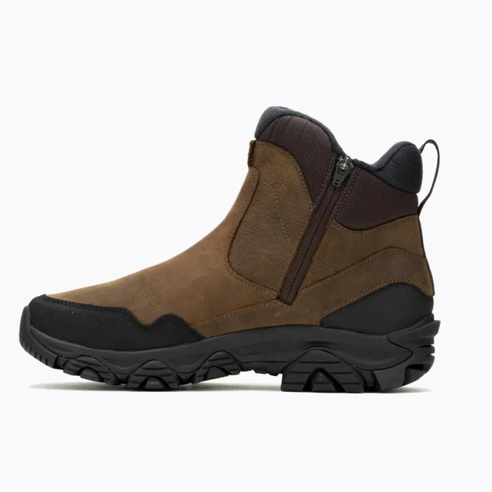 Merrell Boots Men Coldpack 3 Thermo Tall Zip Waterproof Wide Width Earth