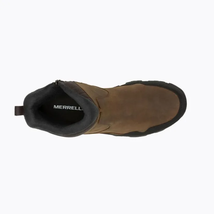 Merrell Boots Men Coldpack 3 Thermo Tall Zip Waterproof Wide Width Earth