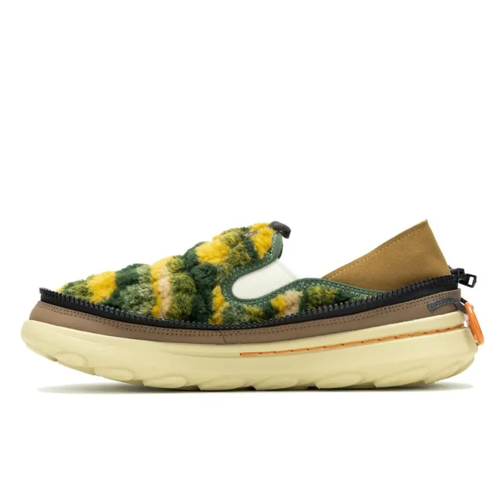 Merrell SlipOns Men Hut Moc 2 Packable Cozy Tan Multi