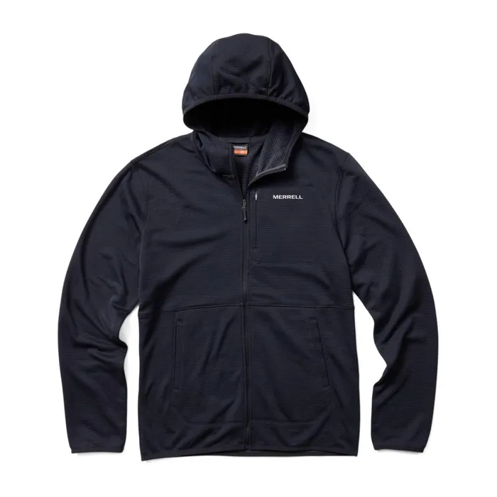 Merrell Tops Men Terrain Geotex Full Zip Hoodie Black