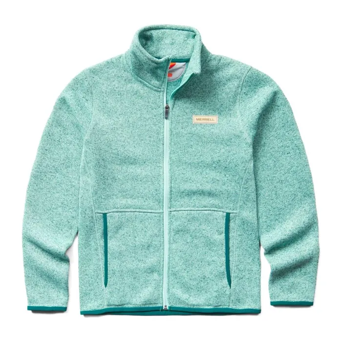 Merrell Tops Women Sweater Weather Full Zip Icy Morn Heather