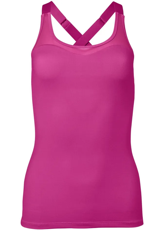 MESH PERFORMANCE TANK TOP Fuchsia Women VENUS Activewear