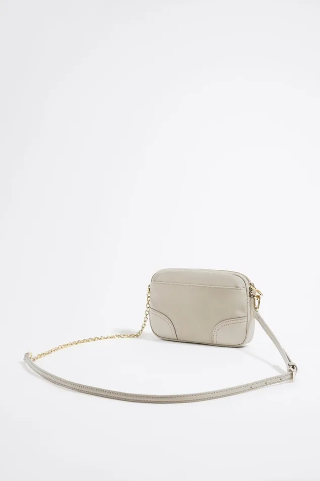 Mini Stone Nylon Crossbody Bag Stone Women Bimba Y Lola Mini Bags Mini Stone Nylon Crossbody Bag Stone Women Bimba Y Lola Mini Bags