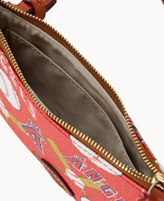 MLB Angels Top Zip Crossbody Angels Woman Dooney and Bourke Crossbodies MLB Angels Top Zip Crossbody Angels Woman Dooney and Bourke Crossbodies