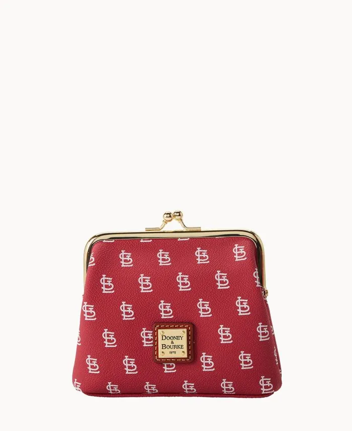 MLB Cardinals Large Framed Purse Cardinals ManWoman Dooney and Bourke Wallets MLB Cardinals Large Framed Purse Cardinals ManWoman Dooney and Bourke Wallets