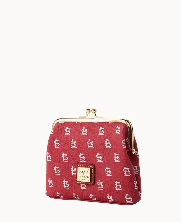MLB Cardinals Large Framed Purse Cardinals ManWoman Dooney and Bourke Wallets MLB Cardinals Large Framed Purse Cardinals ManWoman Dooney and Bourke Wallets