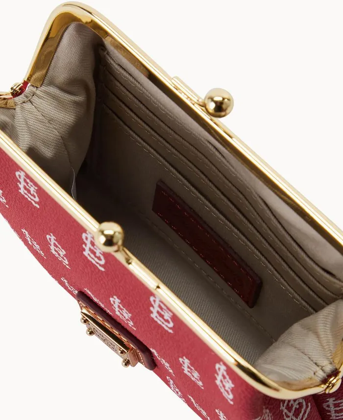 MLB Cardinals Large Framed Purse Cardinals ManWoman Dooney and Bourke Wallets MLB Cardinals Large Framed Purse Cardinals ManWoman Dooney and Bourke Wallets