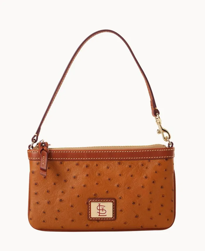 MLB Cardinals Large Slim Wristlet Cardinals ManWoman Dooney and Bourke Wallets