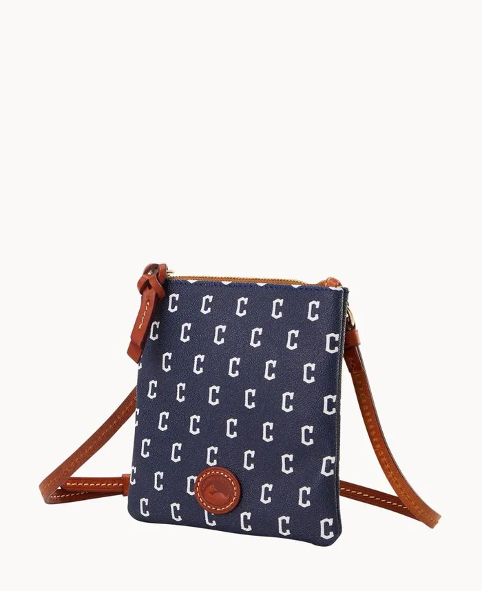 MLB Guardians Small North South Top Zip Crossbody Guardians Woman Dooney and Bourke Crossbodies MLB Guardians Small North South Top Zip Crossbody Guardians Woman Dooney and Bourke Crossbodies