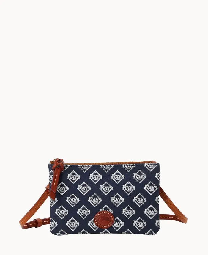 MLB Rays Top Zip Crossbody Rays Woman Dooney and Bourke Crossbodies