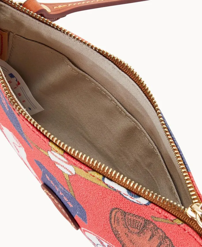 MLB Red Sox Top Zip Crossbody Red Sox Woman Dooney and Bourke Crossbodies