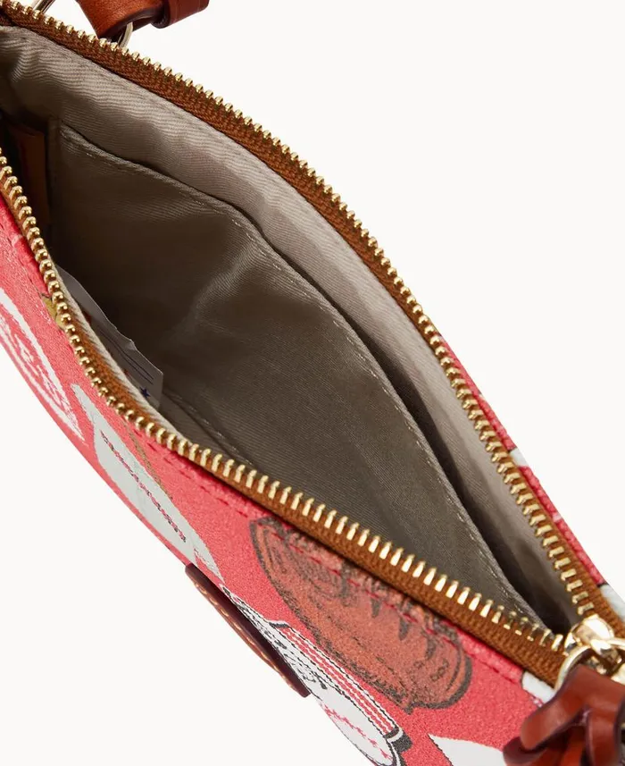 MLB Reds Top Zip Crossbody Reds Woman Dooney and Bourke Crossbodies MLB Reds Top Zip Crossbody Reds Woman Dooney and Bourke Crossbodies