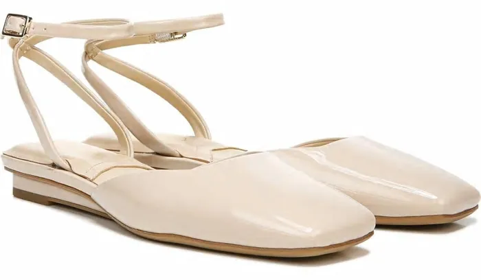 Mules Women Franco Sarto Franco Jolee Flat Nude Faux Leather