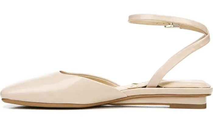 Mules Women Franco Sarto Franco Jolee Flat Nude Faux Leather