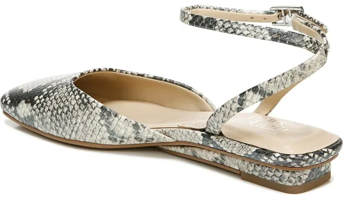Mules Women Franco Sarto Franco Jolee Flat Roccia Iridescent Snake
