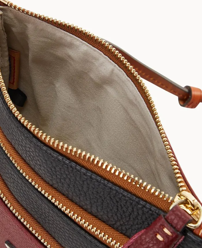 NFL Commanders Triple Zip Crossbody Commanders Woman Dooney and Bourke Crossbodies NFL Commanders Triple Zip Crossbody Commanders Woman Dooney and Bourke Crossbodies