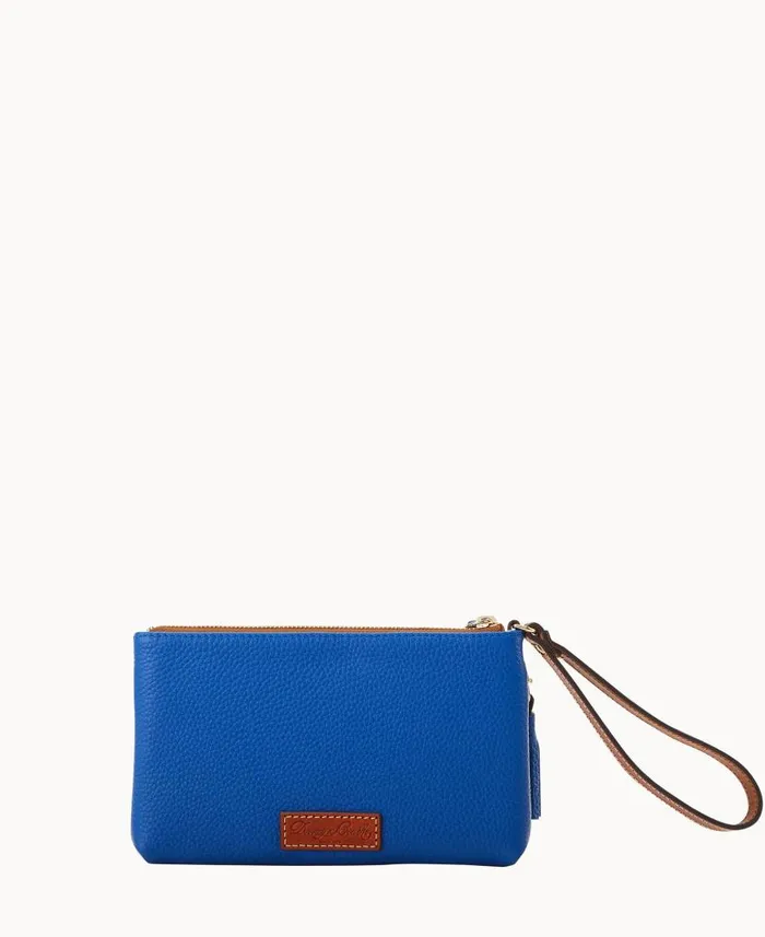 NFL Panthers Double Zip Wristlet Panthers ManWoman Dooney and Bourke Wallets NFL Panthers Double Zip Wristlet Panthers ManWoman Dooney and Bourke Wallets