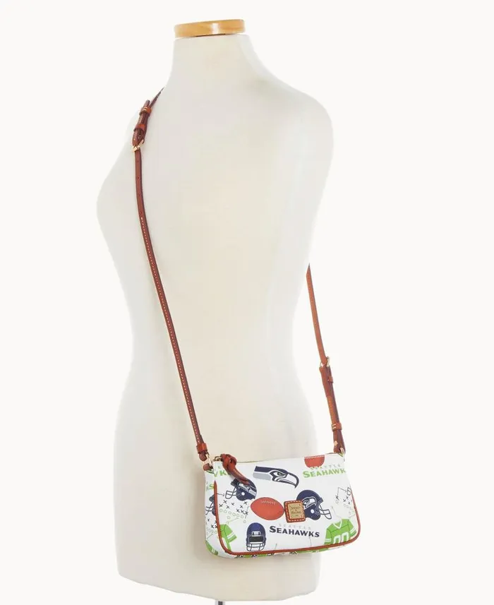 NFL Seahawks Lexi Crossbody Sm Coin Case Seahawks Woman Dooney and Bourke Crossbodies NFL Seahawks Lexi Crossbody Sm Coin Case Seahawks Woman Dooney and Bourke Crossbodies