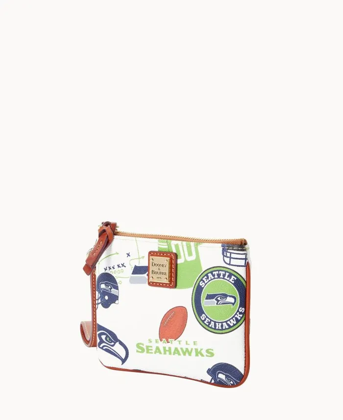 NFL Seahawks Stadium Wristlet Seahawks ManWoman Dooney and Bourke Wallets NFL Seahawks Stadium Wristlet Seahawks ManWoman Dooney and Bourke Wallets