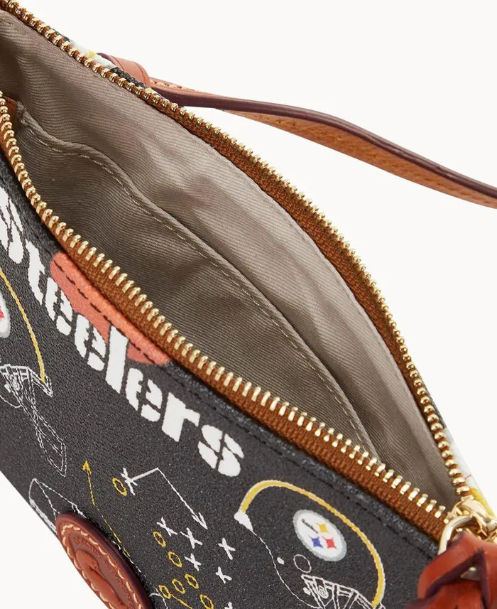 NFL Steelers Top Zip Crossbody Steelers Woman Dooney and Bourke Crossbodies NFL Steelers Top Zip Crossbody Steelers Woman Dooney and Bourke Crossbodies