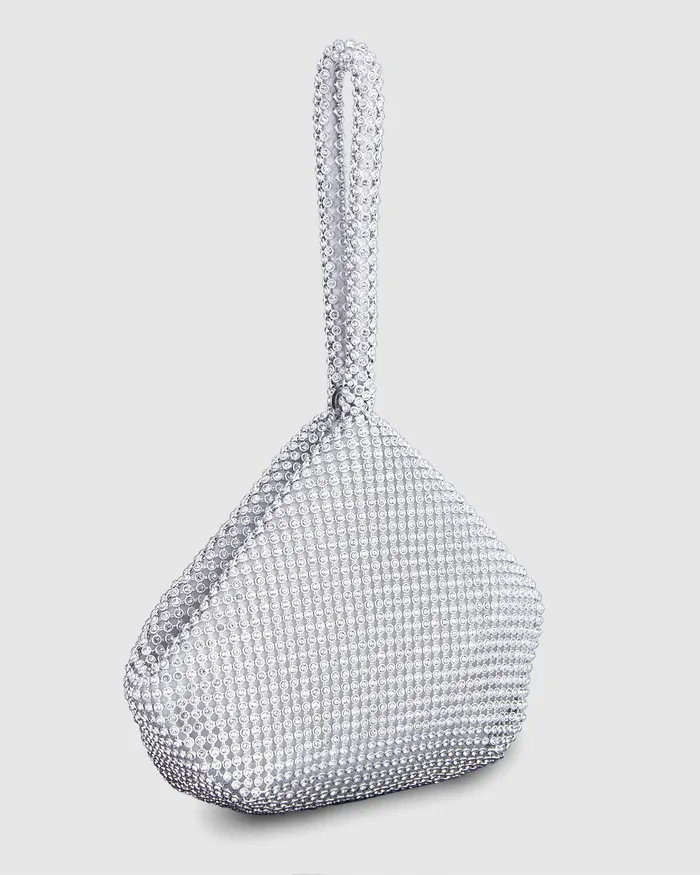 NOVO Shoes AISSATA SILVER Clutch Women Mini Bags