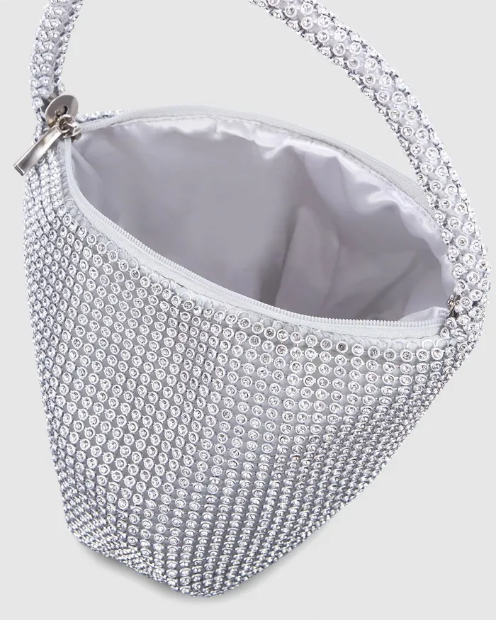 NOVO Shoes AISSATA SILVER Clutch Women Mini Bags