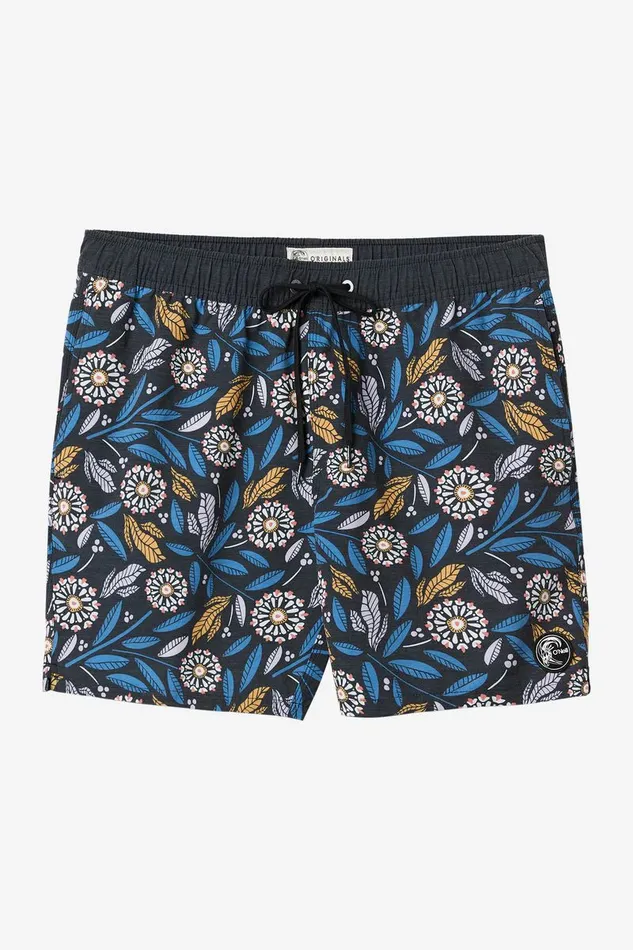 O039RIGINALS ELASTIC WAIST 16034 SWIM TRUNKS Black Men O039NEILL Featured