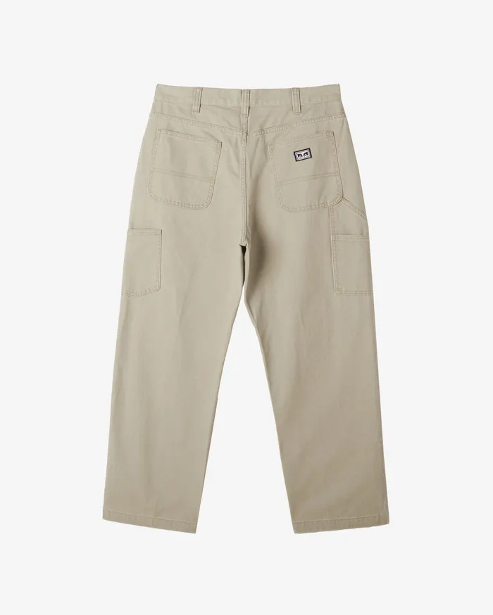 OBEY Clothing BOTTOMS Men BIG TIMER CARPENTER PANT Pigment Abbey Stone