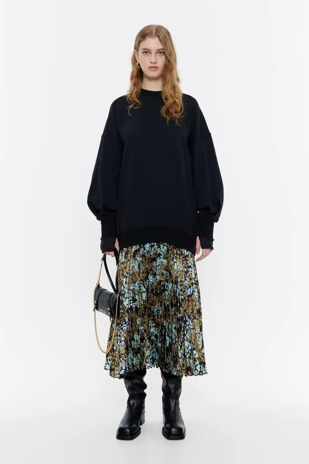 Ocher Leomimosa Sweatshirt Dress Leomimosa Ochre Women Bimba Y Lola Dresses And Jumpsuits Ocher Leomimosa Sweatshirt Dress Leomimosa Ochre Women Bimba Y Lola Dresses And Jumpsuits