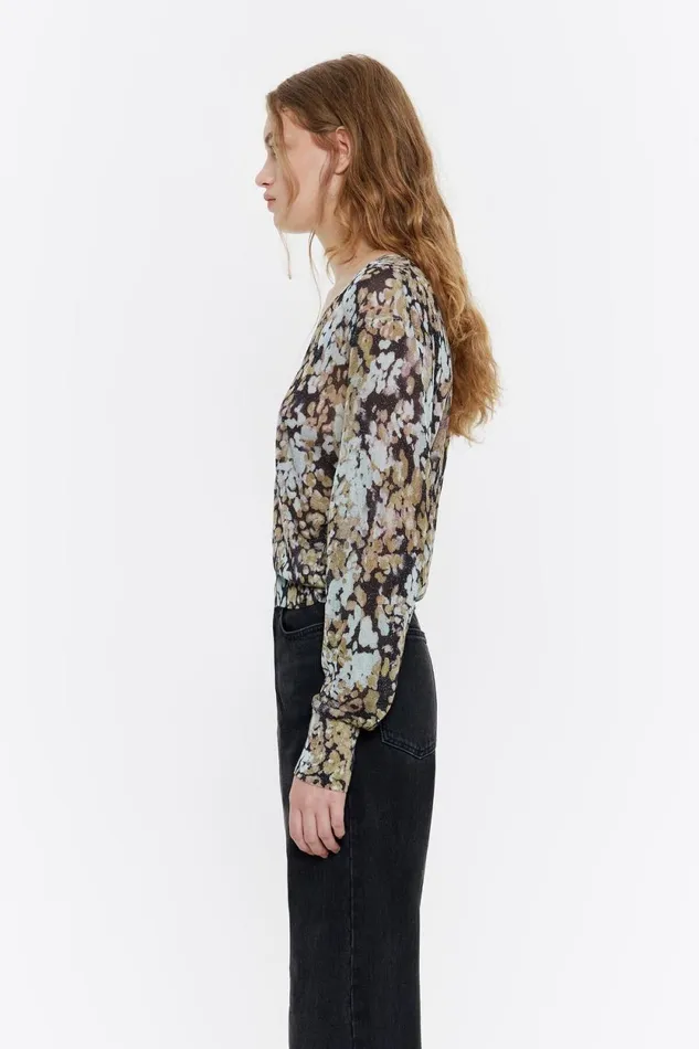 Ocher Lurex Leomimosa Sweater Leomimosa Ochre Women Bimba Y Lola Knitwear