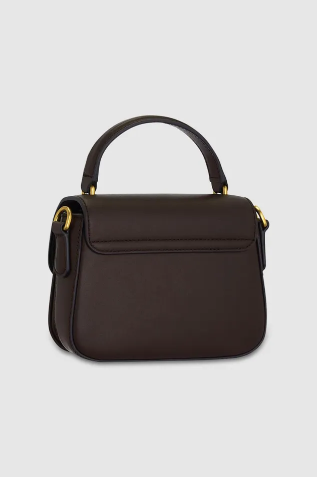 Oroton Carter Mini Day Bag Mahogany Women Mini Bags