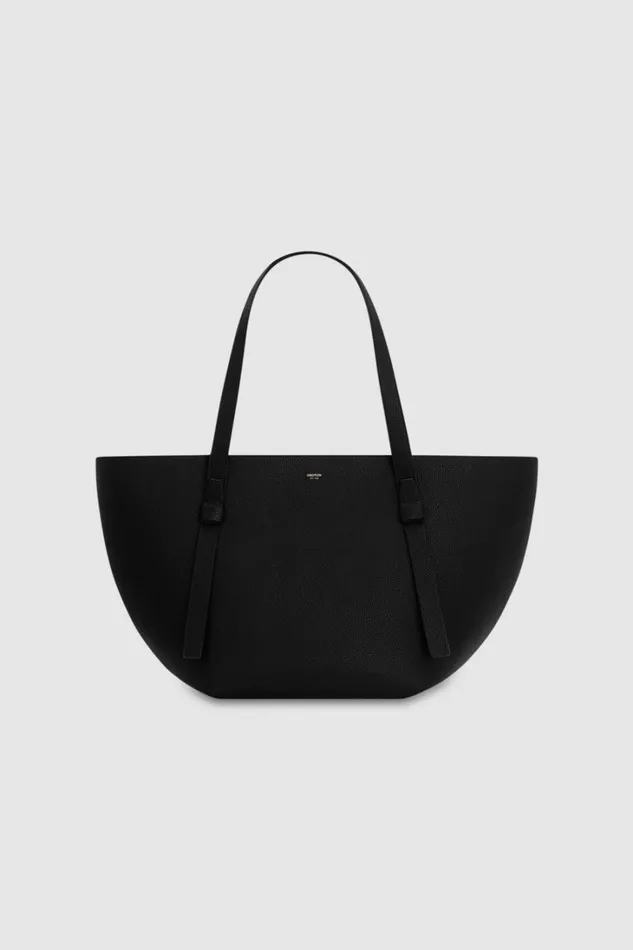 Oroton Ellis Medium Tote Black Women Totes