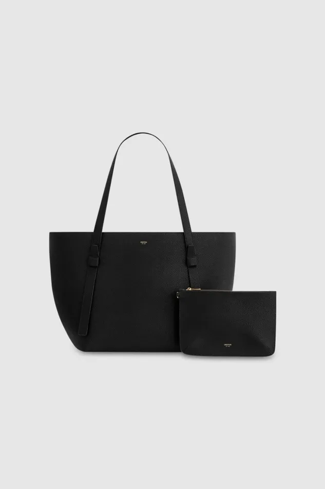Oroton Ellis Medium Tote Black Women Totes Oroton Ellis Medium Tote Black Women Totes